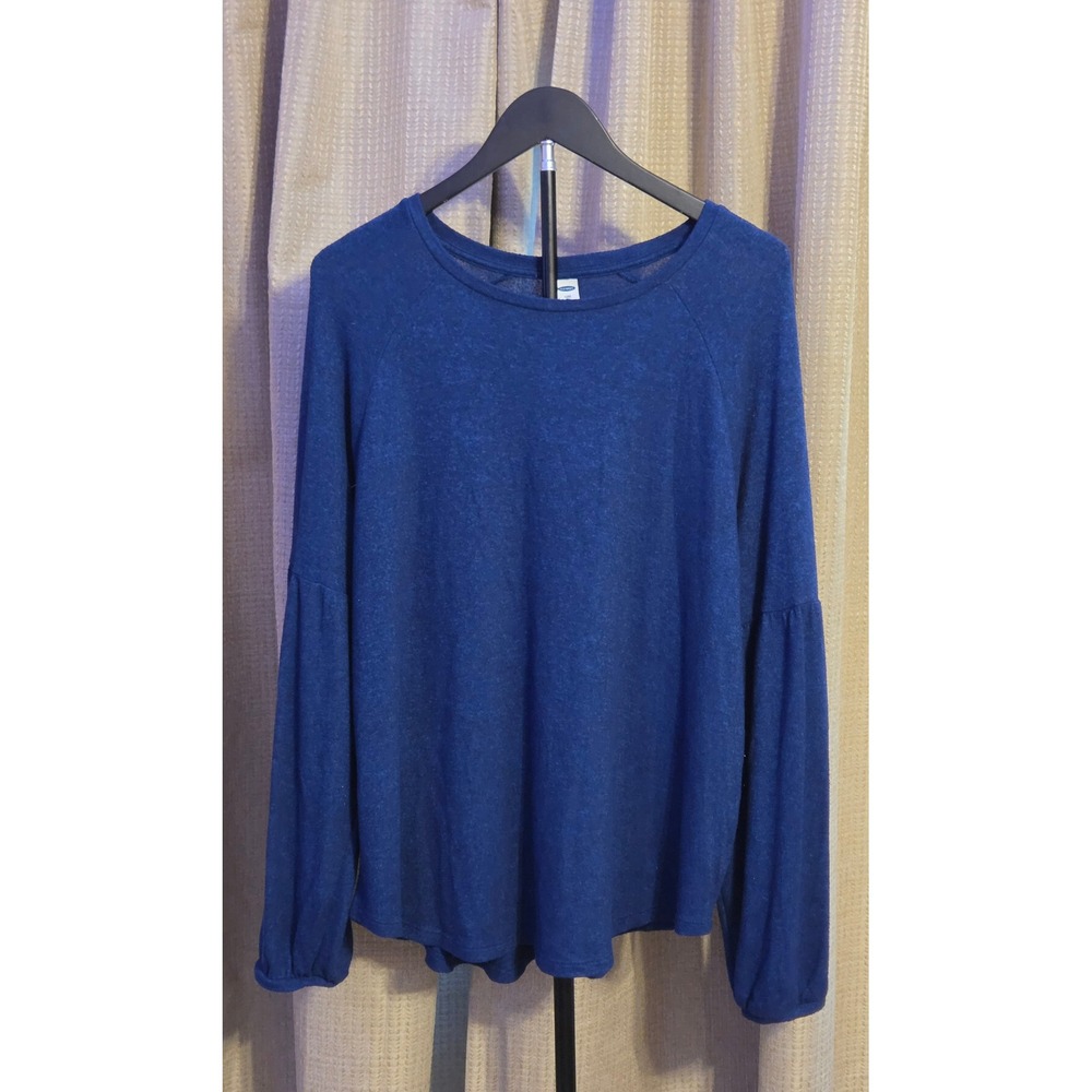 Old Navy‎ Long Sleeve T-Shirt Women's Size XL Blue